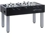 Garlando Tischfu&szlig;ball Kickertisch "G-500 Evolution",schwarz / silber,