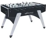 Garlando Tischfu&szlig;ball Kickertisch "G-2000 Evolution",schwarz / silber,