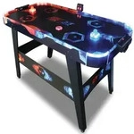 Carromco Airhockeytisch "Fire vs. Ice" LED-Version,rot-blau,