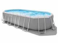Intex Frame Swimming Pool Set "Prism Oval",,610 x 305 x 122 cm