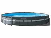 Intex Frame Swimming Pool Set "Ultra Rondo XTR",anthrazit,Ø 732 x 132 cm