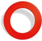 Karella Auffangring f&uuml;r Dartspiele "PU-Catchring",rot,