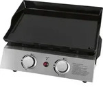 Justus Tischgrill BBQ-Plancha Gasgrill "Grilleau 2",silber,