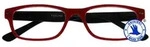 Feeling in 5 Farben-rot-schwarz-+ 1,50 - Damen, Unisex