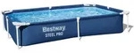 Bestway Steel Pro Frame Pool ohne Pumpe 221 x 150 x 43 cm eckig