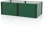 Hochbeet LINUS 63cm, seegras-schwarz, Metallhochbeet, Gartenbeet