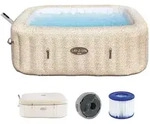 Bestway LAY-Z-SPA Rome AirJet Whirlpool 7 Personen 201 x 201 cm