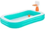 Bestway Family Pool Dunk N Splash mit Basketballk&ouml;rben 251x168x102 cm