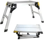 Kompakte Arbeitsplattform bis 150 kg belastbar, Arbeitsb&uuml;hne 50 cm hoch,...