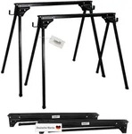 Arbeitsb&ouml;cke 2er Set klappbar, Unterstellbock 400kg belastbar, S&auml;gebock