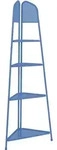 MWH Eckregal Ekko M 48x48x180 cm, blau