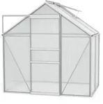 Gew&auml;chshaus Venus 2500 192x130x197cm, alu eloxiert, HKP 4mm