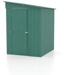 Globel Anlehnhaus Lean-To 155x180x203cm, Ger&auml;tehaus Stahl, jade