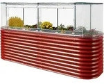 Abdeckung f&uuml;r Hochbeet L 78x238x95 cm, Hochbeet-Abdeckung, Fr&uuml;hbeet