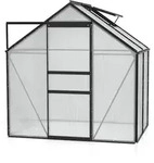 Gew&auml;chshaus Venus 2500 192x130x197cm, schwarz, HKP 6 mm