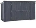 M&uuml;lltonnenbox aus Metall, Tonnenbox EASY 73 f&uuml;r M&uuml;lleimer, Metallbox