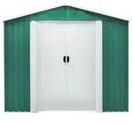 Ger&auml;tehaus K&Ouml;LN II 86 Metall 236x174x190cm, Ger&auml;teschuppen mit Schiebet&uuml;ren
