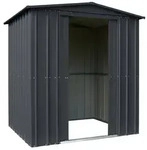 Ger&auml;tehaus Dream 65, anthrazit, Ger&auml;teschuppen, Fahrradschuppen, Metall