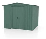Ger&auml;tehaus DREAM 88 aus Metall, jade, Ger&auml;teschuppen, Gartenhaus