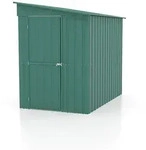 Globel Anlehnhaus Lean-To 58 155x242x203 cm, Ger&auml;tehaus Stahl, jade