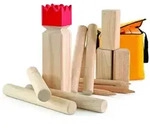 Wikinger Schach CLASSIC, Gummibaumholz