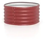 Hochbeet VITA rund 40 cm hoch, rubin, Gem&uuml;sebeet, Metallhochbeet