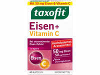 taxofit Eisen + Vitamin C Kapseln (40 St), Grundpreis: &euro; 0,12 / Stück
