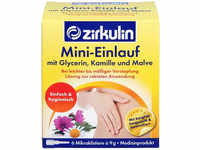 Zirkulin Mini-Einlauf, Mini-Klistiere (6 St), Grundpreis: &euro; 1,24 / Stück