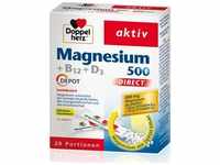 Doppelherz Magnesium 500 +B12 +D3 Direktgranulat 20 St. (32 g), Grundpreis: &euro;
