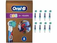 Oral-B Aufsteckbürsten Kinder Spiderman, ab 3 Jahren, extra weich (8 St),