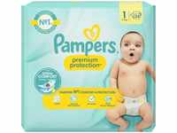 Pampers Windeln Premium Protection Gr. 1 Newborn (2-5 kg) (24 St), Grundpreis:...