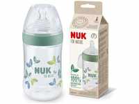 NUK Babyflasche for Nature, grün, 0-6 Monate, 260ml (1 St)