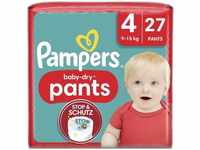 Pampers Baby Pants Baby Dry Gr.4 Maxi (9-15 kg) (27 St), Grundpreis: &euro;...