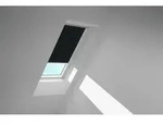 VELUX Verdunkelungsrollo DKL P08 3009SWL Schwarz,Schiene wei&szlig; PG:P