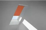 VELUX Verdunkelungsrollo DKL Y23 4564S Orange,Schiene alu PG:P