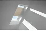 VELUX Standard-Wabenplissee FHC FK04 1155SWL Beige,Schiene wei&szlig; PG:P