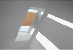 VELUX Standard-Wabenplissee FHC C04 1049SWL Apricot,Schiene wei&szlig; PG:P