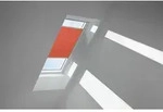 VELUX Standard-Wabenplissee FHC SK06 1167SWL Sanddorn,Schiene wei&szlig; PG:P