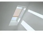 VELUX Standard-Plissee manuell FHL PK10 1275S Leinen,Schiene alu PG:P