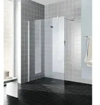 Kermi FILIA XP WALK-IN Wall FX TWF 2000 BV: 875-900 Silber Hochglanz ESG klar