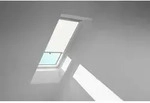 VELUX Sichtschutzrollo mit Haltekrallen RHL PK00 1028 Wei&szlig;,Schiene alu ...