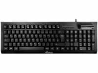 MEDIARANGE MROS115, MEDIARANGE Tastatur schwarz