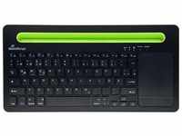 MEDIARANGE MROS131, MEDIARANGE Tastatur schwarz/grün