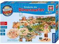 KOSMOS 682873, KOSMOS Mitbringspiel Wissenspuzzle Dinosaurier