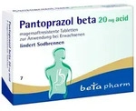 Pantoprazol beta 20 mg acid magensaftresistent Tabletten