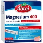 Abtei Magnesium 400 Plus Vital Direkt Granulat