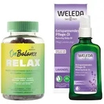 Aquilea Onbalance Relax Gummies + Weleda Lavendel Pflege-&Ouml;l