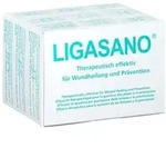 Ligasano Wei&szlig; Verband 1x5x5 Cm Steril