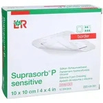 Suprasorb P sensitive Pu-schaumv.border 10x10cm