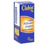 CLABIN N - L&ouml;sung zur Behandlung von H&uuml;hneraugen und Schwielen